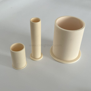 99% Al2O3 Ceramic Pipe Industrial Alumina Flanged Tube