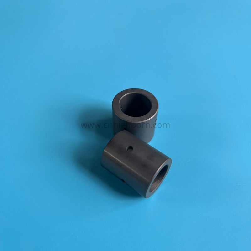 Customized Sintered Silicon Carbide Bush SiC Ceramic Sleeves