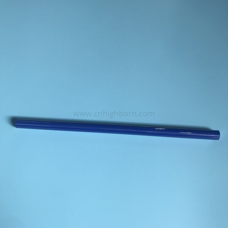 Blue Zro2 Ceramic Rod Zirconia Piston Plunger Shaft