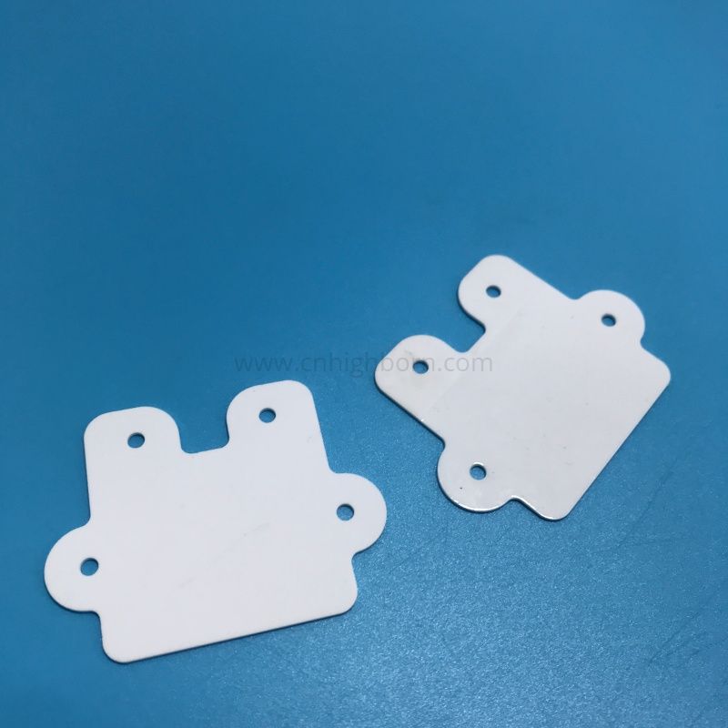 Glazed Alumina Ceramic Substrate Al2O3 Insulating Plate 