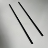 Black Zirconia Ceramic Solid Rod ZrO2 Round Bar