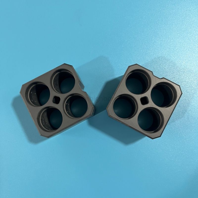 Silicon Carbide Ceramic Multi-cavity Mounting Base SiC Fixture 