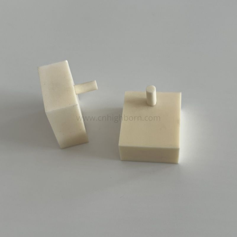 CNC Insulation 99 95 Alumina Ceramics Insulation Irregular Structural Parts Al2O3 Ceramics Alumina Block