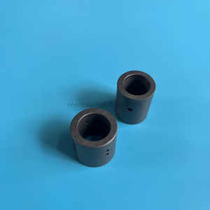 Customized Sintered Silicon Carbide Bush SiC Ceramic Sleeves