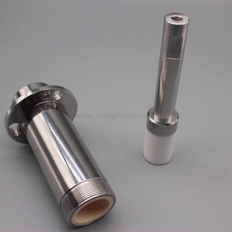 Zro2 2-piece Customized Zirconia Ceramic Filling Liquid Pump 