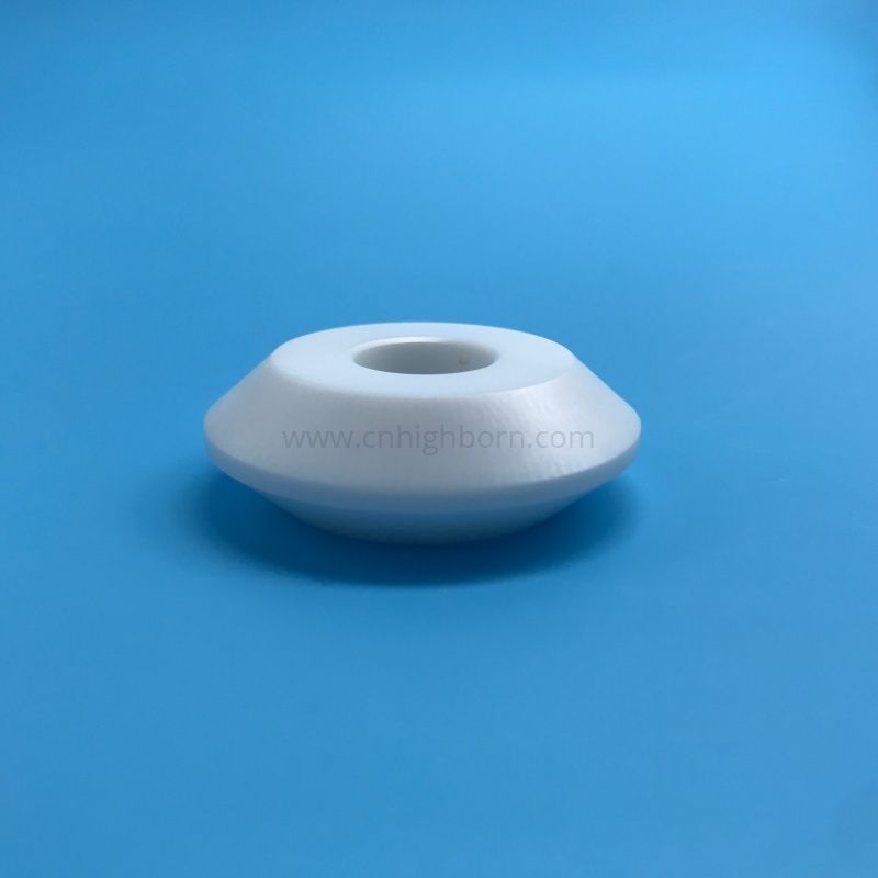 Insulation ZrO2 Zirconia Ceramic Round Washer with Central Hole
