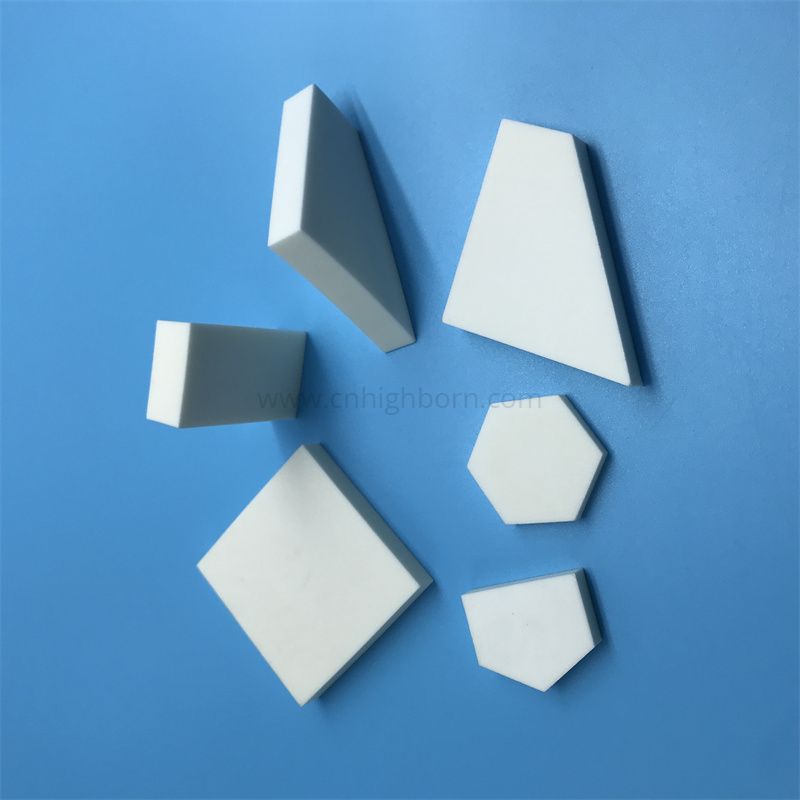 Custom Alumina Ceramic Plate Block Al2O3 Insulating Ceramic 