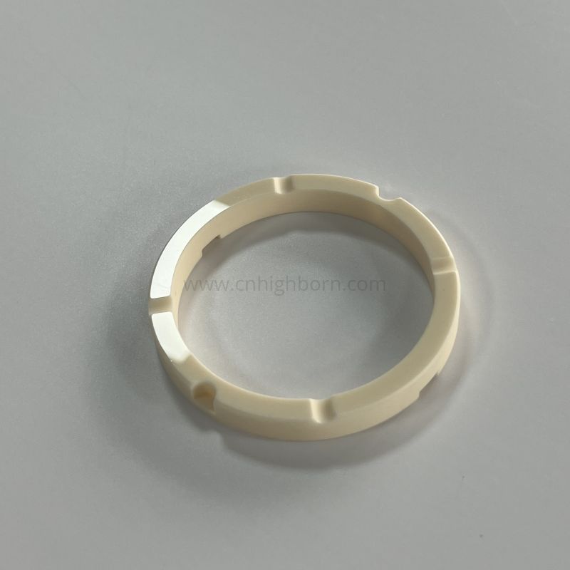 Insulator 95% Alumina Ceramic Seal Ring Magnetic Pump