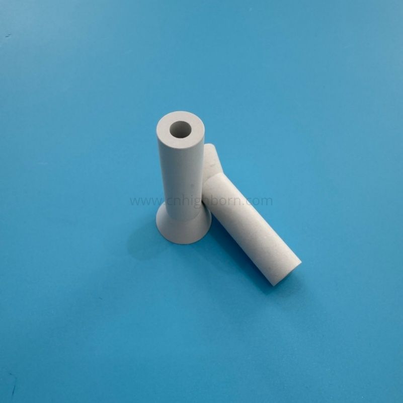 Customization Boron Nitride Insulating Parts BN Ceramic Nozzle