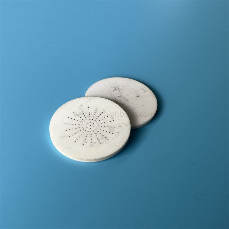 95%Al2O3 Ceramic Disc Alumina Plate with Holes