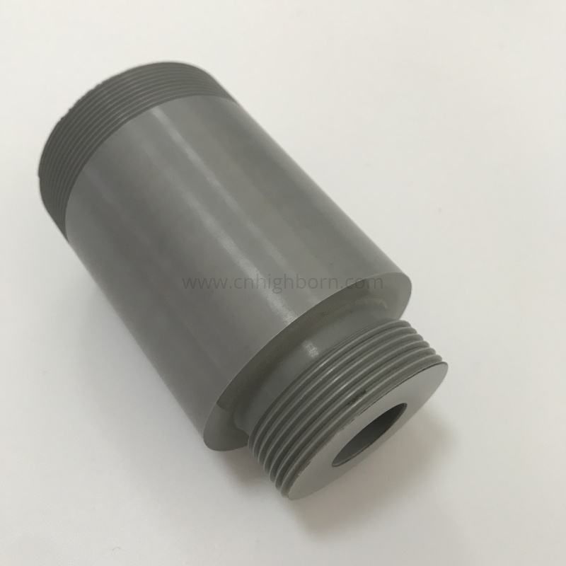 GPS Silicon Nitride Pipe Si3n4 Ceramic Threaded Tube