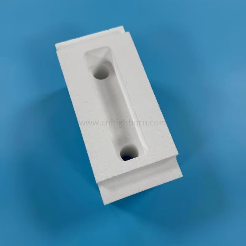 Al2O3 Ceramic Insulating Block Alumina Structural Chunk Part