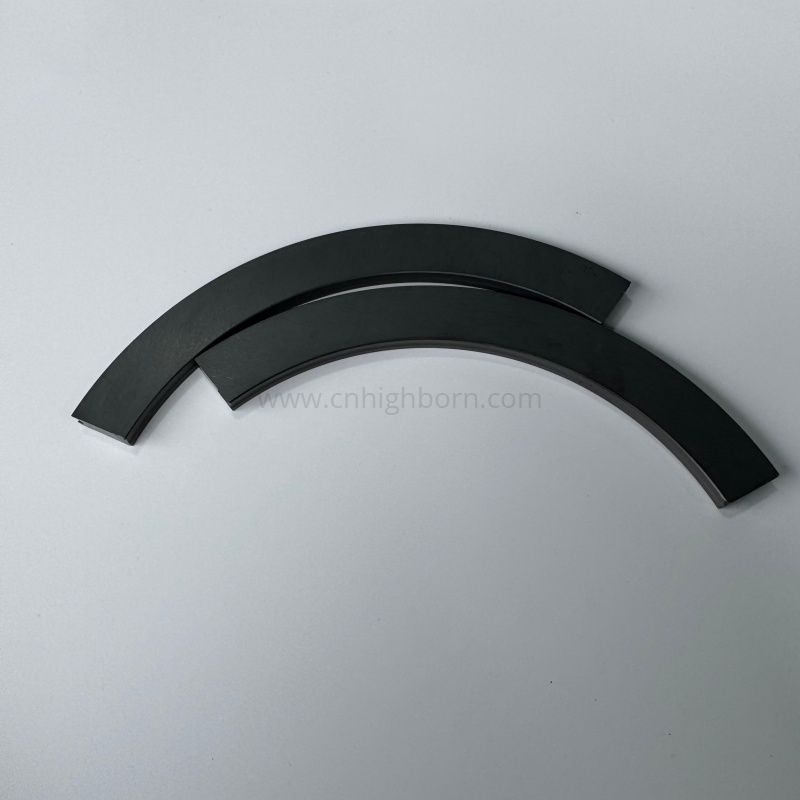 Fine Polished High Temperature Silicon Carbide Ceramic Plate Ssic Ceramic Board 