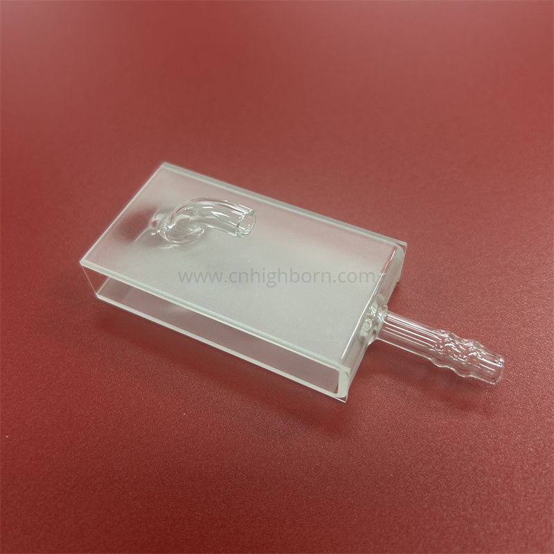 Customized Clear Standard Optical Quartz Cell Glass Cuvette