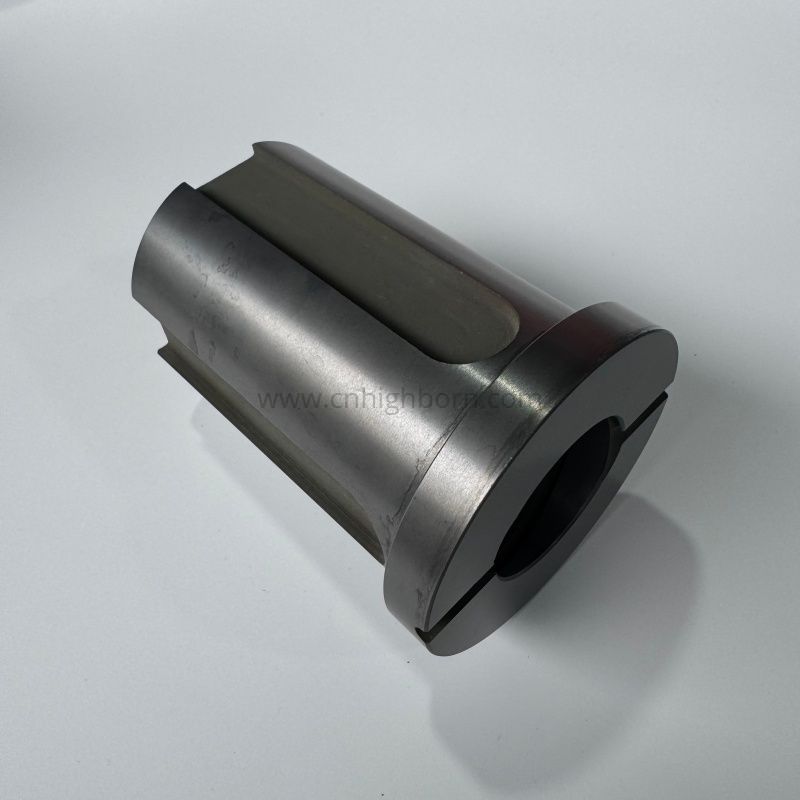 Customized Silicon Carbide Bush SiC Ceramic Shaft Sleeve