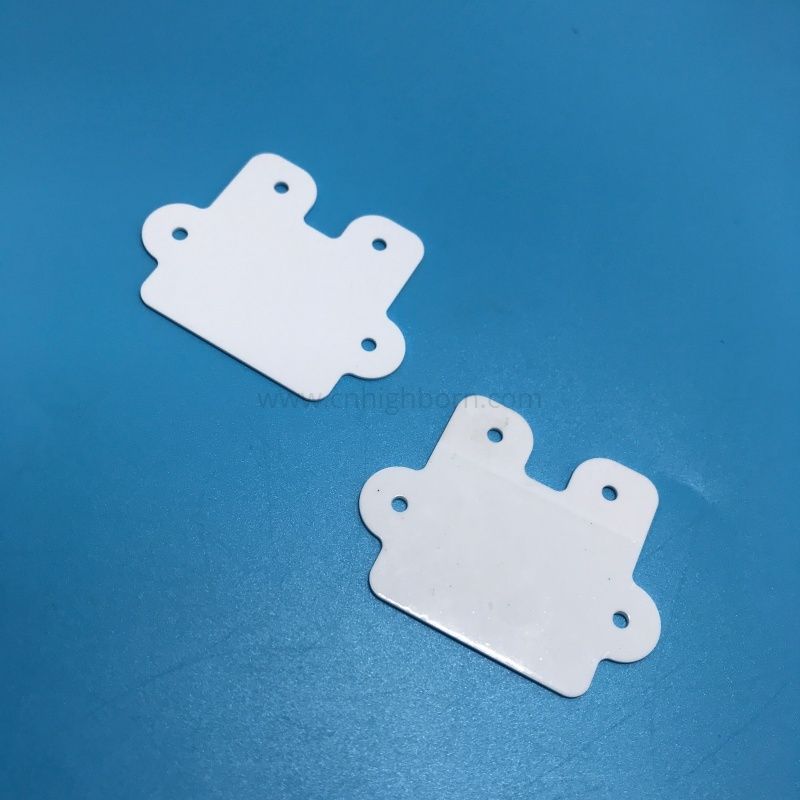 Industrial Customized 0.38mm 0.5mm, 0.635mm Thin Al2O3 Plate Alumina Ceramic Substrate