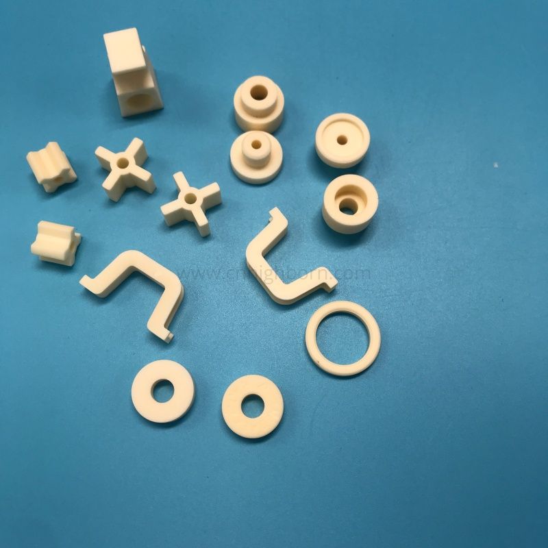 Industrial Al2o3 Ceramic Part Alumina Insulating Components Block