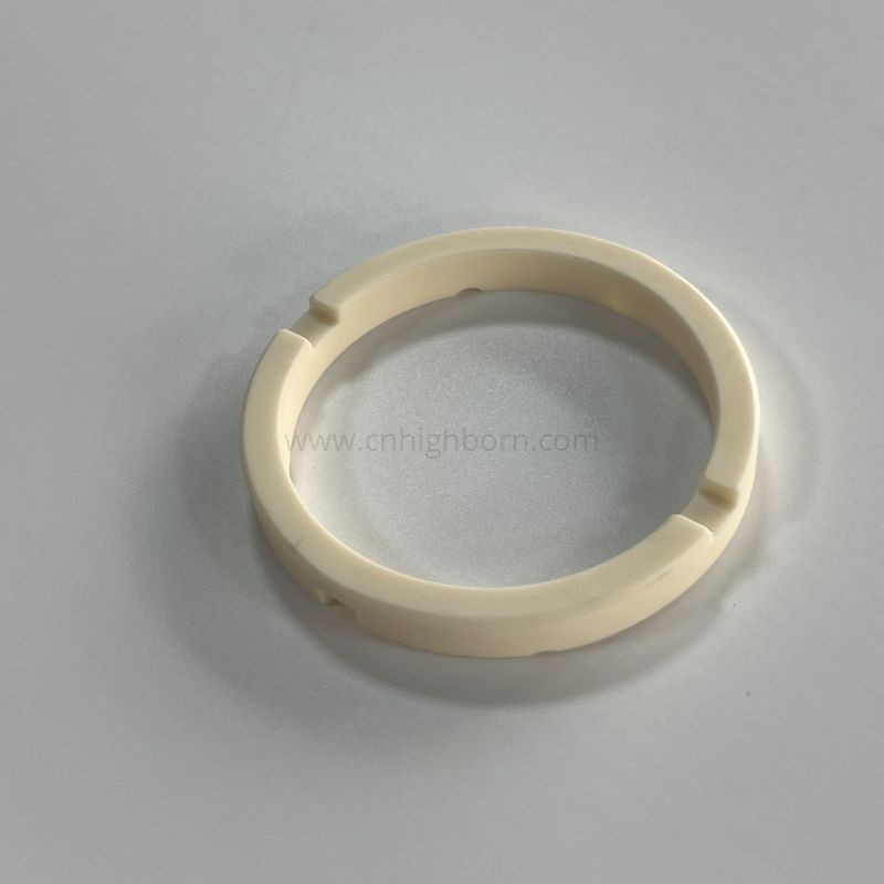 Insulator 95% Alumina Ceramic Seal Ring Magnetic Pump