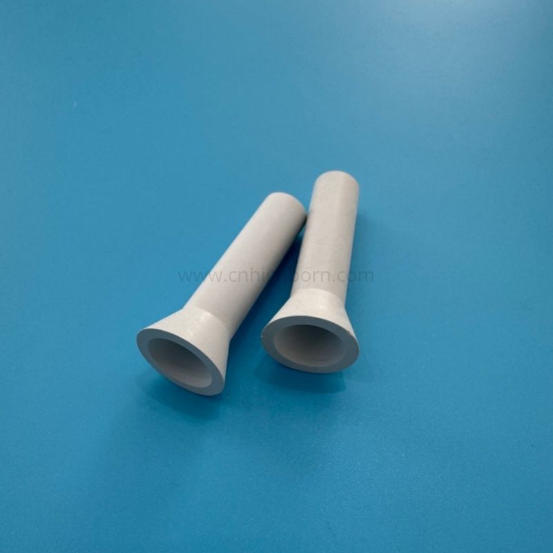 Customization Boron Nitride Insulating Parts BN Ceramic Nozzle