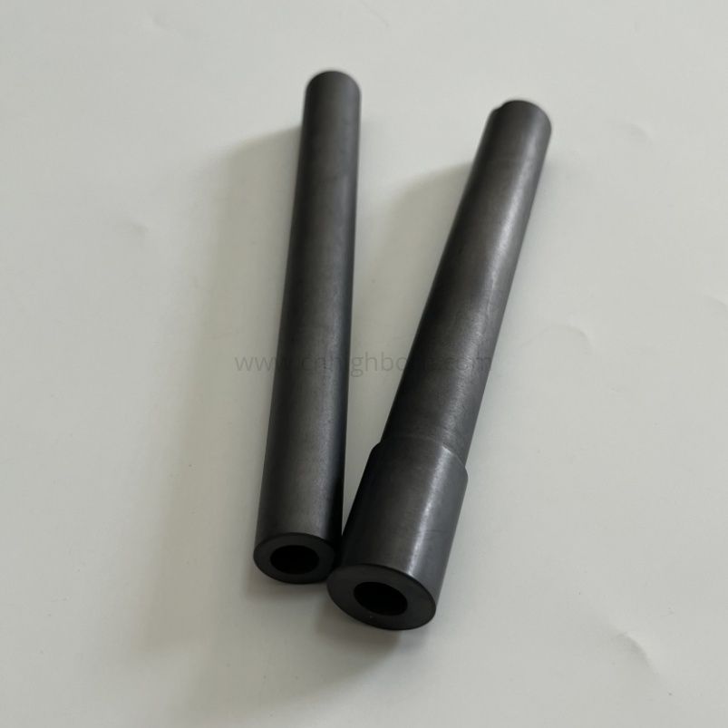 Silicon Carbide Ceramic Tube SiC Ceramic Thermocouple Sleeve