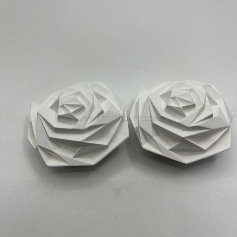 Customized Scented Flower Shape Plaster Ceramic Aroma Diffuser Stone
