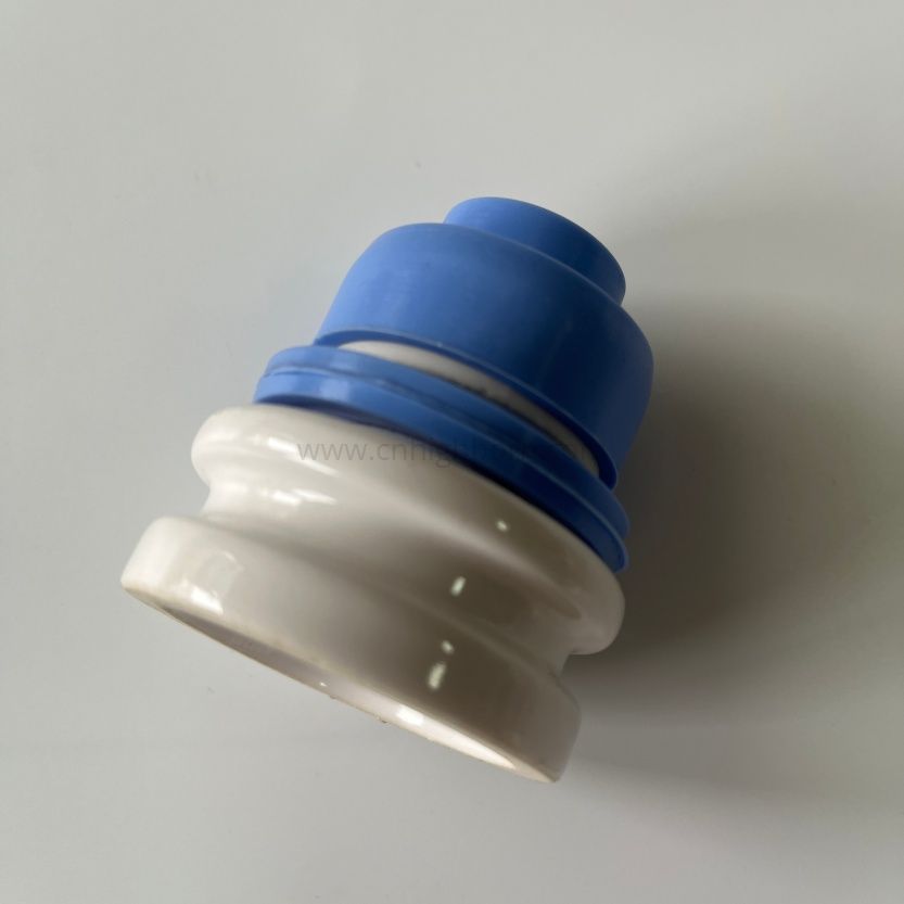 Customized Glazed 95% Alumina Al2O3 Ceramic Block Insulator Set