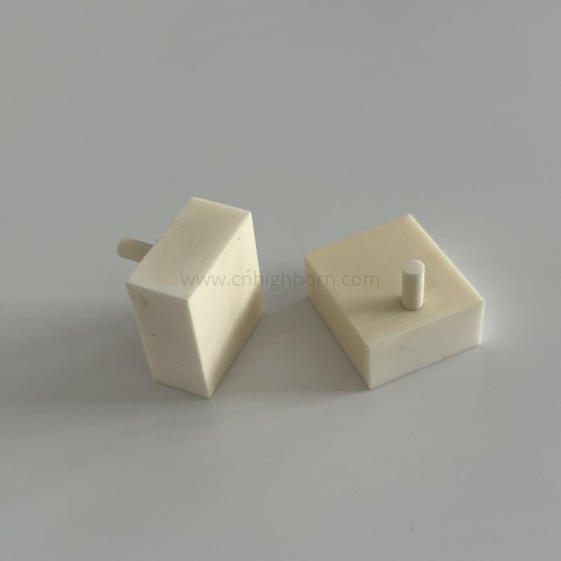 CNC Insulation 99 95 Alumina Ceramics Insulation Irregular Structural Parts Al2O3 Ceramics Alumina Block