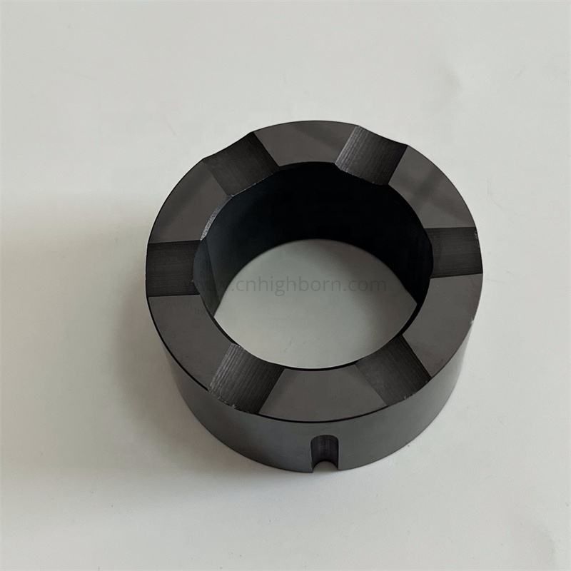  Customized SiC Ceramic Wear Resistant Seal Ring Pump