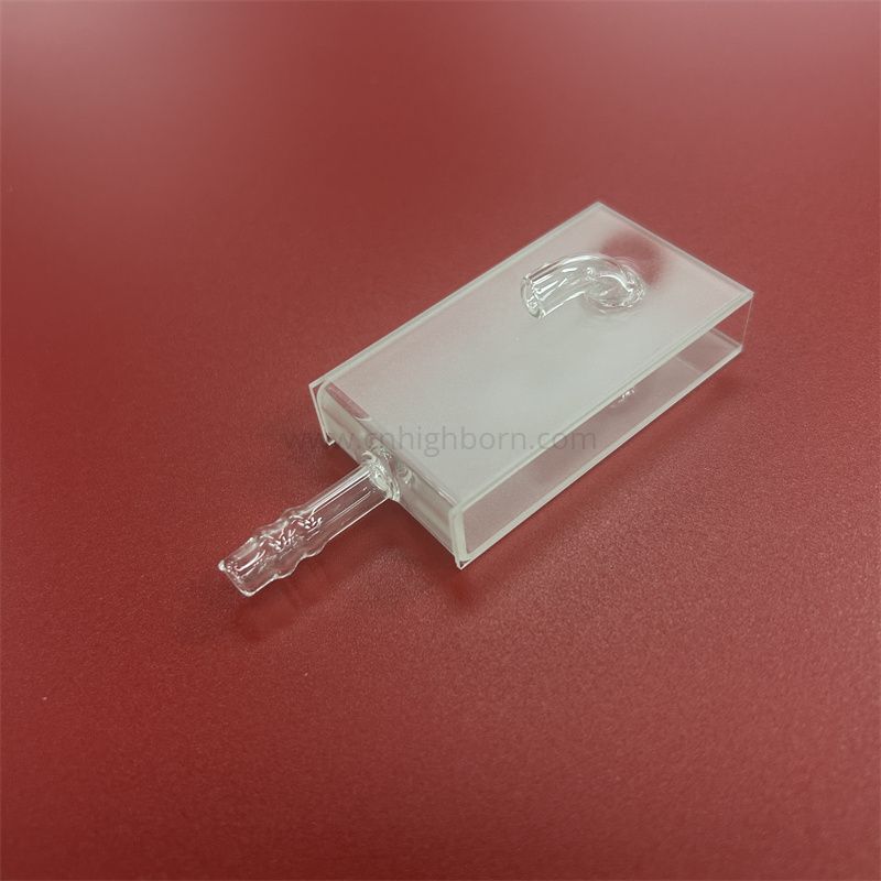 Customized Clear Standard Optical Quartz Cell Glass Cuvette
