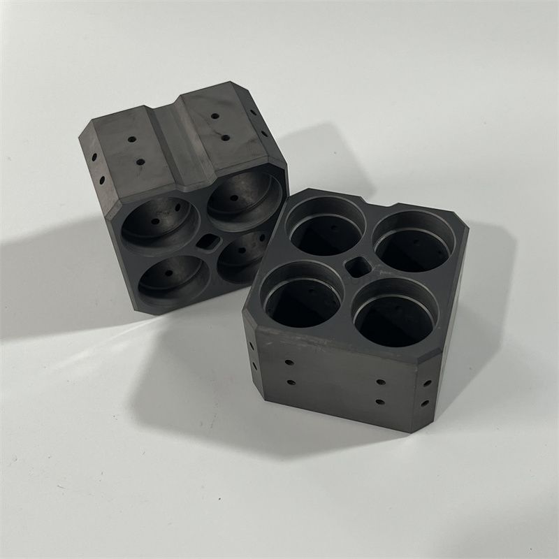 Silicon Carbide 4-Cavity Block Optical Lens Mounting Holder