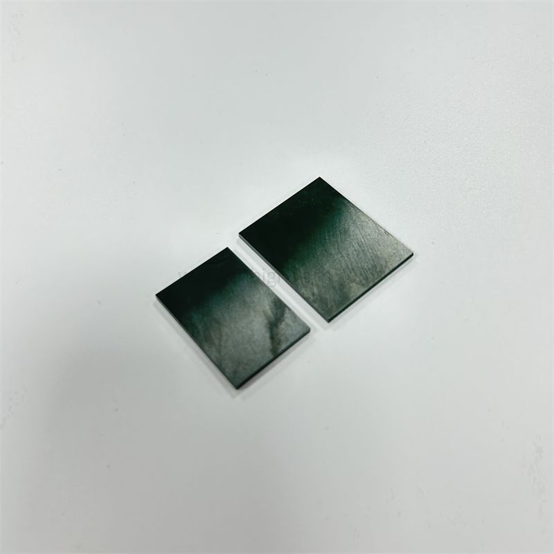  Black Zirconia Ceramic Sheet Substrate Zirconium Oxide Plate 