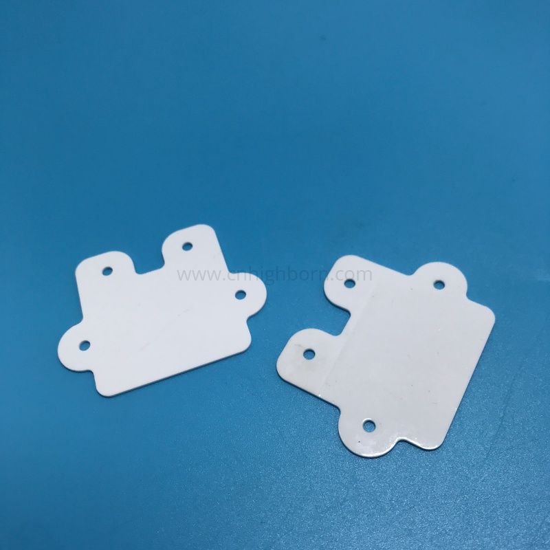 Glazed Alumina Ceramic Substrate Al2O3 Insulating Plate 