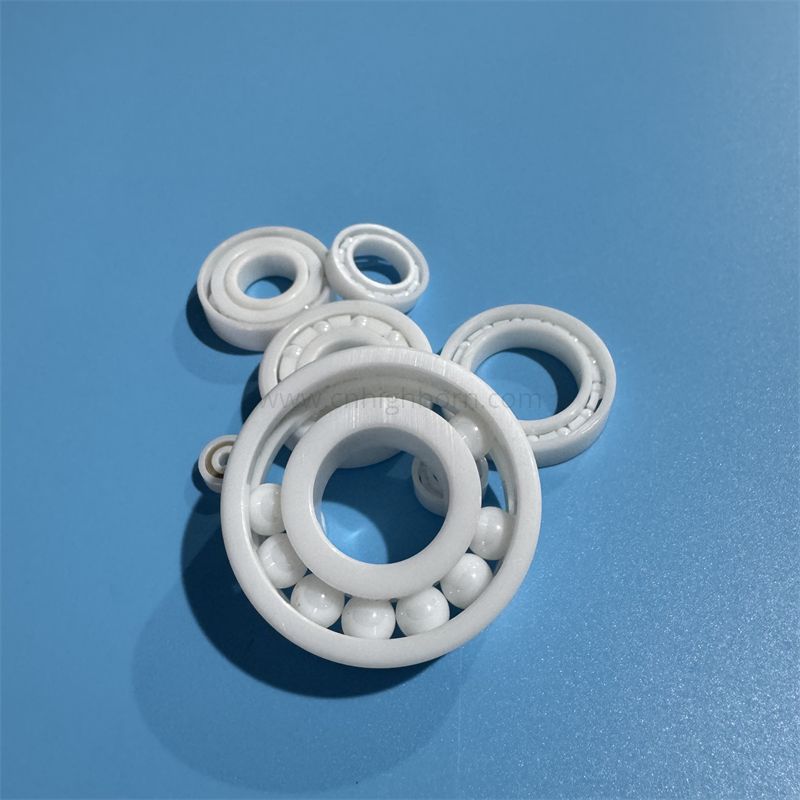 Zirconium Oxide (ZrO2) Full Ceramic Deep Groove Ball Bearings