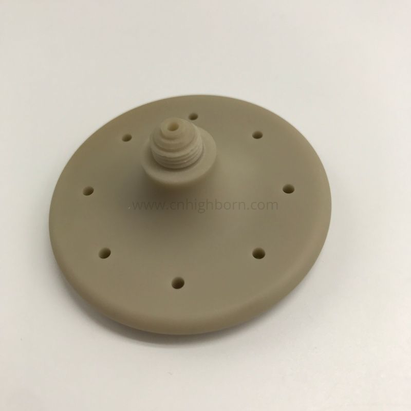 AlN Disc Aluminum Nitride Ceramic Gyro Rotation Nozzle