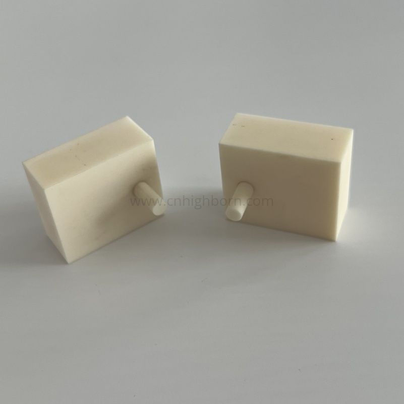 CNC Insulation 99 95 Alumina Ceramics Insulation Irregular Structural Parts Al2O3 Ceramics Alumina Block