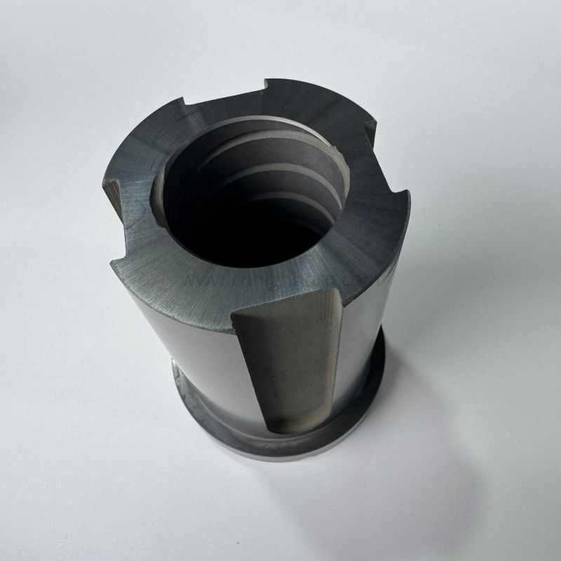 Slotted Silicon Carbide Wear Resistant SIC Ceramic Bushing