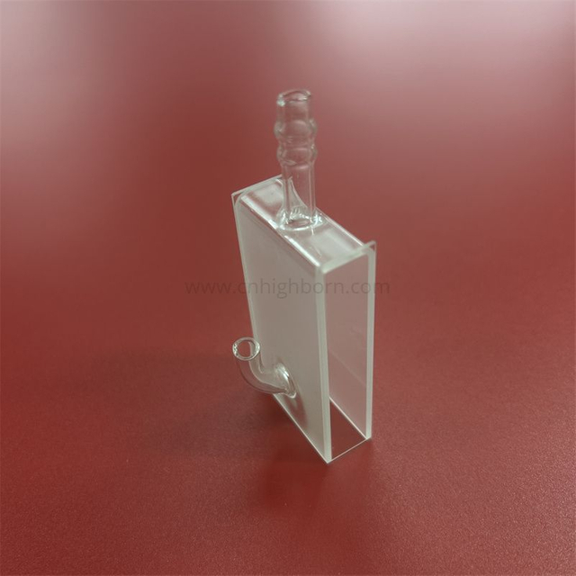 Customized Clear Standard Optical Quartz Cell Glass Cuvette