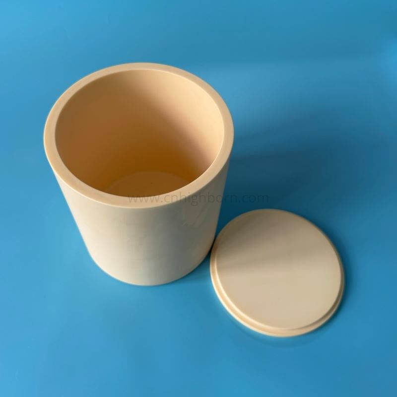 Alumina Ceramic Grinding Jar Al2O3 Ball Mill Pot