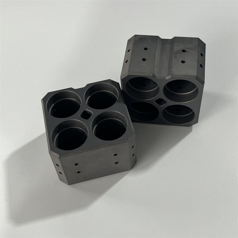 Silicon Carbide 4-Cavity Block Optical Lens Mounting Holder