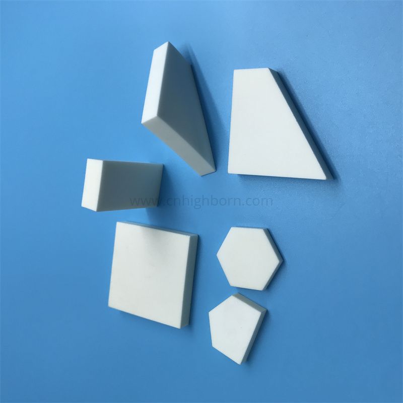 Custom Alumina Ceramic Plate Block Al2O3 Insulating Ceramic 
