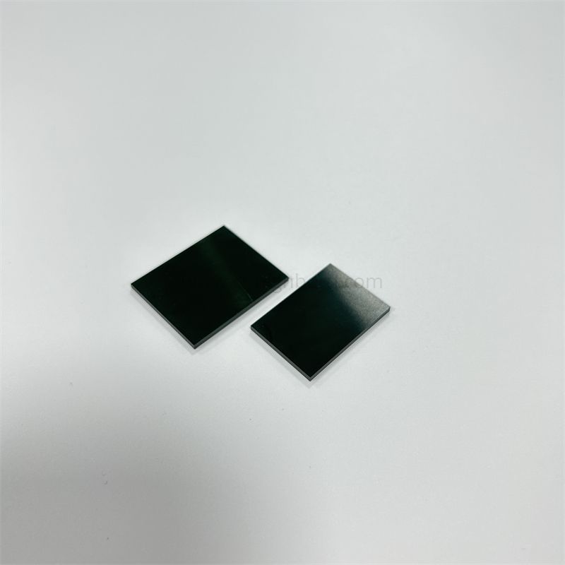  Black Zirconia Ceramic Sheet Substrate Zirconium Oxide Plate 