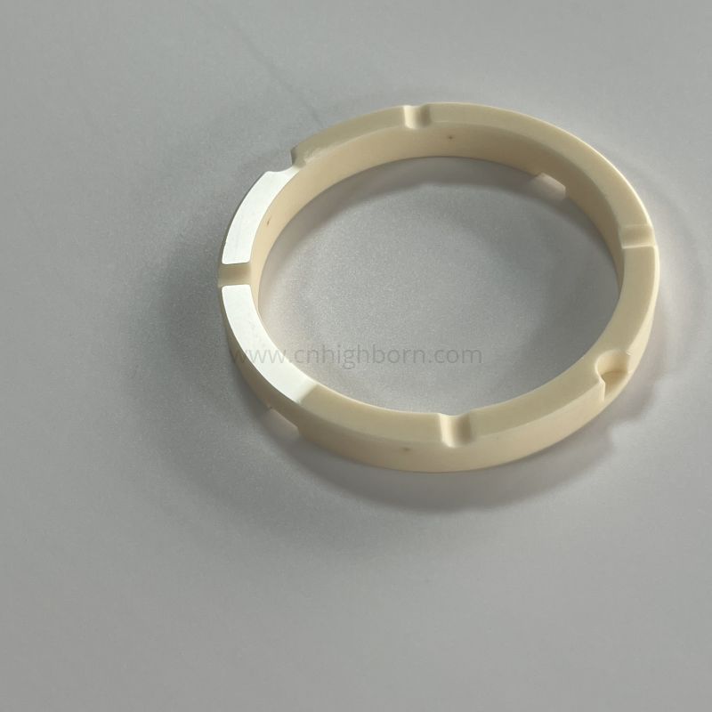 Insulator 95% Alumina Ceramic Seal Ring Magnetic Pump