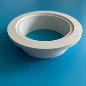 Hexagonal Boron Nitride Ceramic Flange Ring BN Bushing