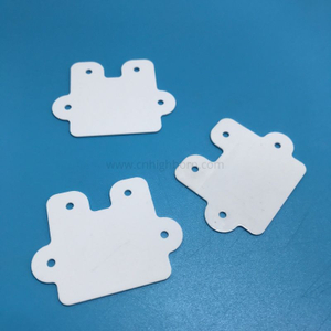 Glazed Alumina Ceramic Substrate Al2O3 Insulating Plate 