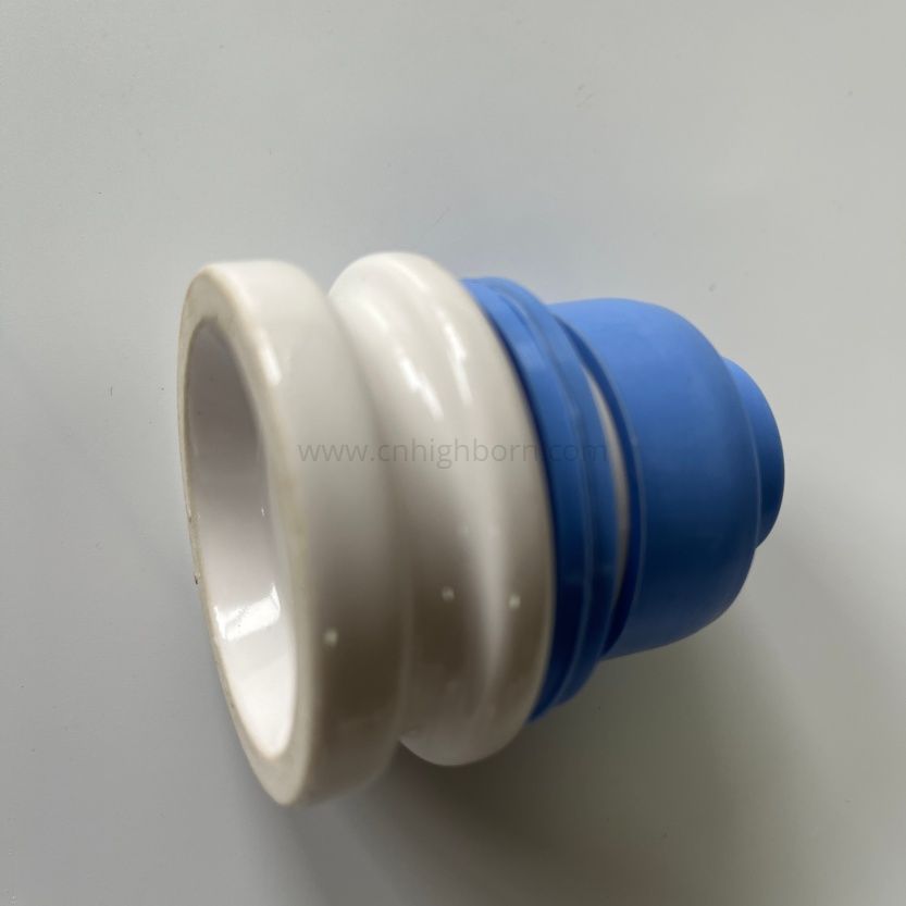 Customized Glazed 95% Alumina Al2O3 Ceramic Block Insulator Set