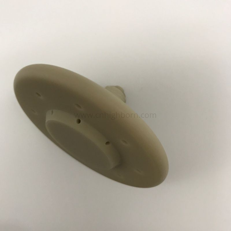 AlN Disc Aluminum Nitride Ceramic Gyro Rotation Nozzle