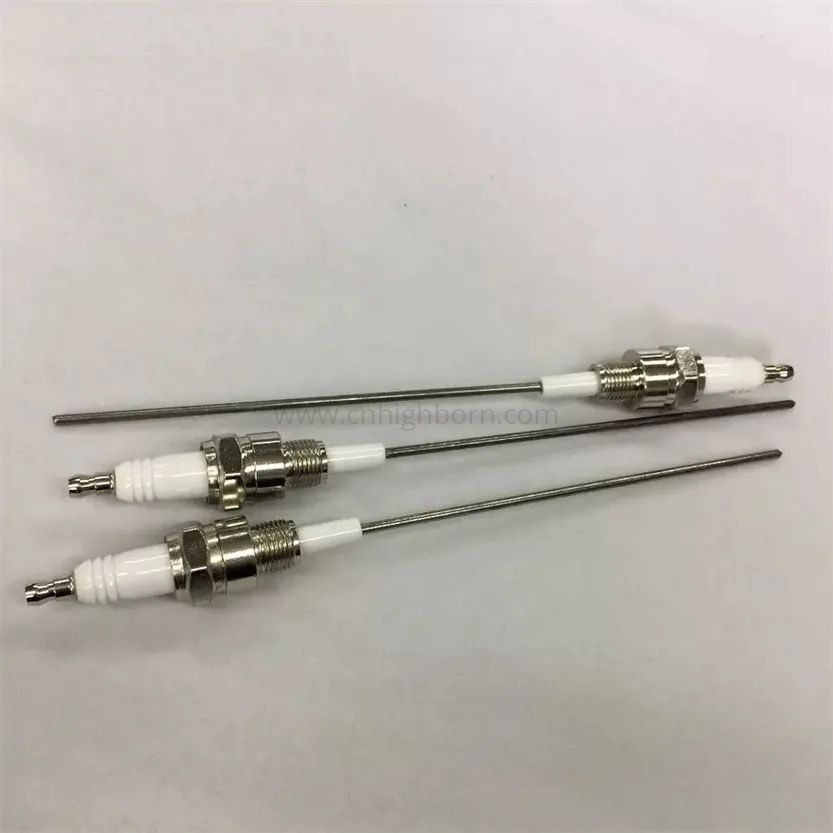 Customized Alumina Ceramic Gas Ignition Electrode Igniter Probe