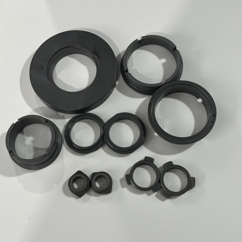  Silicon Carbide Ceramic Ring SSIC Ceramic Components Parts