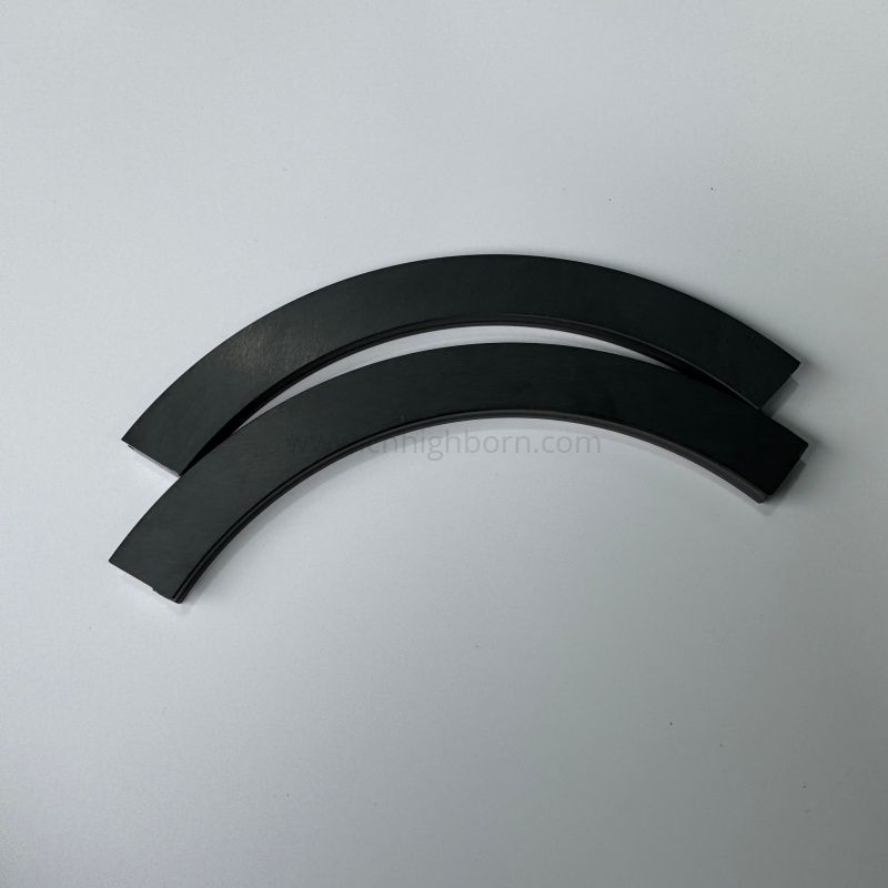 Fine Polished High Temperature Silicon Carbide Ceramic Plate Ssic Ceramic Board 