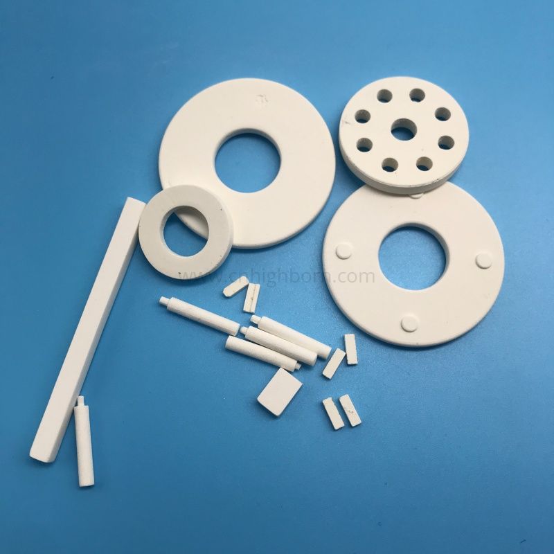 Porous Diatomite Ceramic Plates Parts - Customized Shapes Sizes